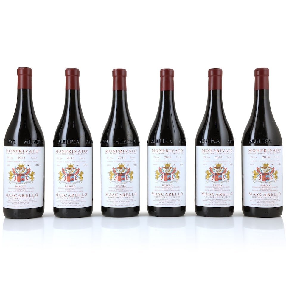 Giuseppe Mascarello, Barolo Monprivato, 2014 (6 x 750ml): Giuseppe Mascarello, Barolo Monprivato, 2014 (6 x 750ml) Region: Piedmont Packaging: original carton This lot is subject to the following lot symbols: Δ Δ VAT at the prevailing rate on Hamme
