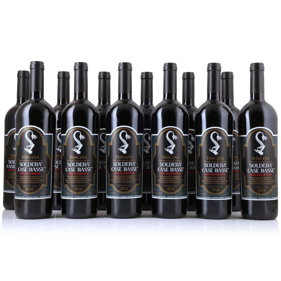 Gianfranco Soldera, Sangiovese Toscana IGT, 2018 (12 x 750ml): Gianfranco Soldera, Sangiovese Toscana IGT, 2018 (12 x 750ml) Region: Tuscany Packaging: 4 x original cartons This lot is subject to the following lot symbols: Δ Δ VAT at the prevailing rate