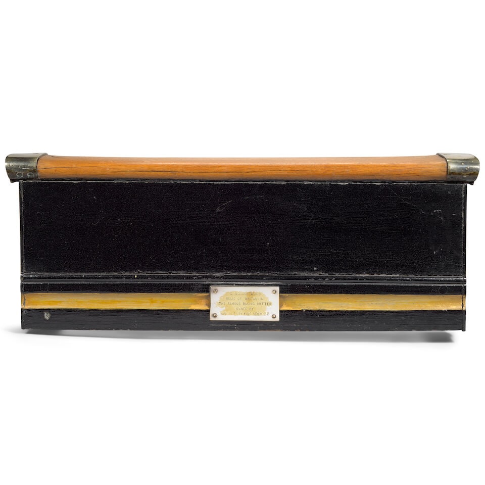 The Gangway Door Section from H.M.Y. Britannia, circa 1892. (1 of 5)