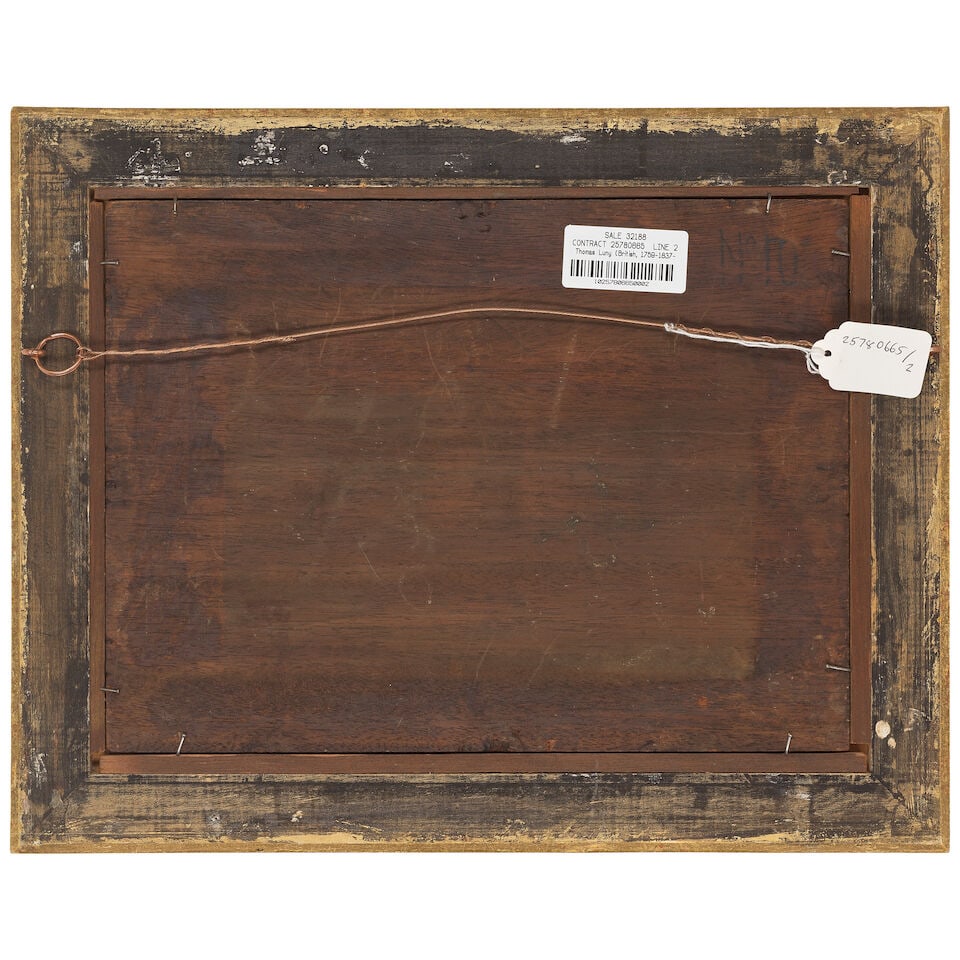 Thomas Luny (British, 1759-1837) Shipping on the Dart - the crowded harbour at Dartmouth - 3