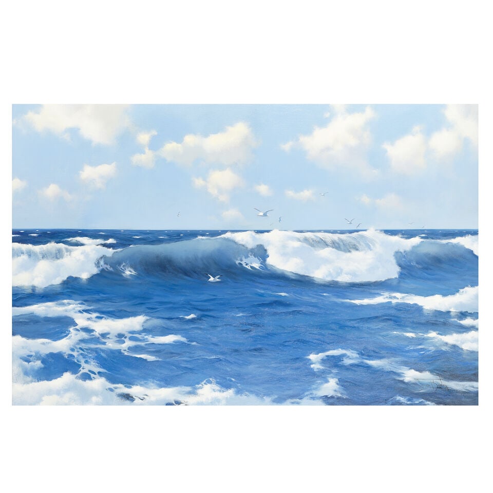 James Brereton (British, born 1954) 'Incoming Tide' (1 of 3)