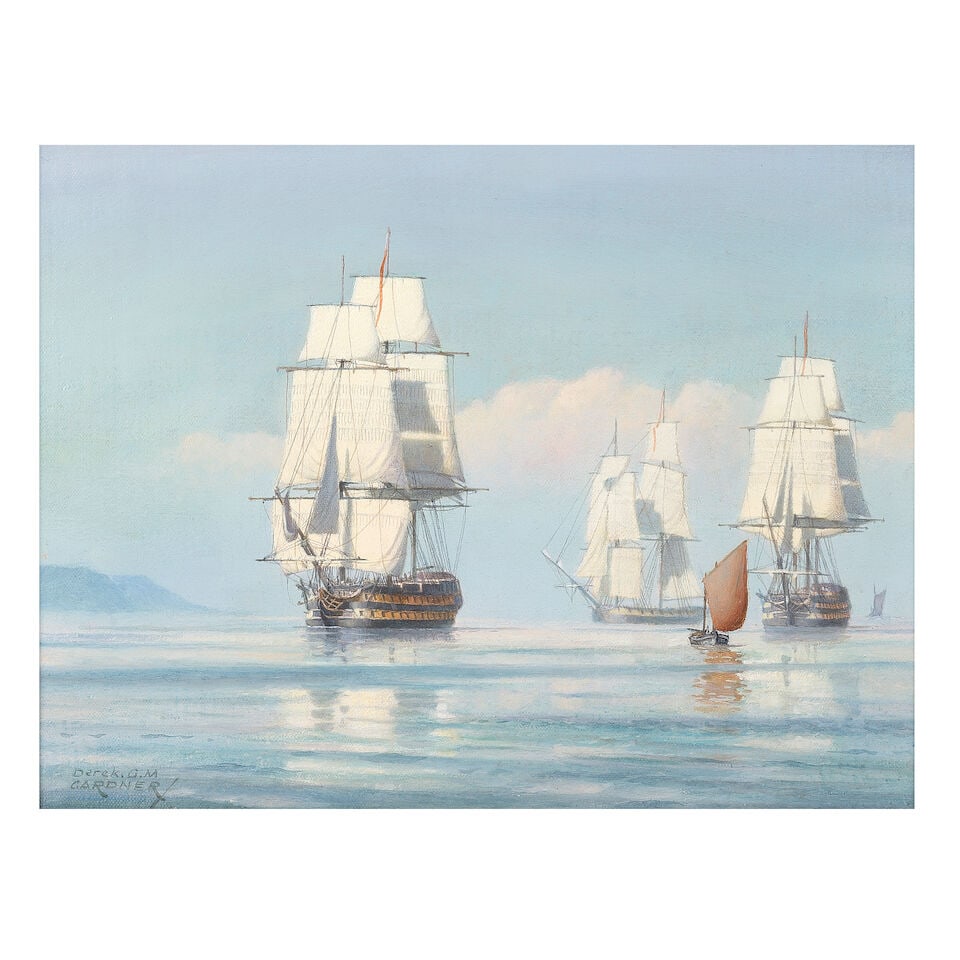 Derek George Montague Gardner (British, 1914-2007) 'A Calm Evening' (1 of 3)