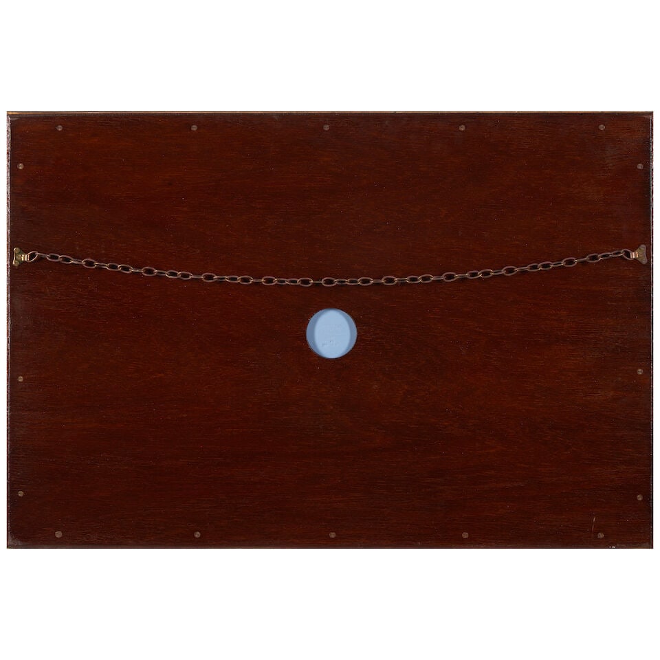 Modern Wedgwood 'Fall of Phaeton' Solid Blue Jasper Plaque, England, 1977, - 2