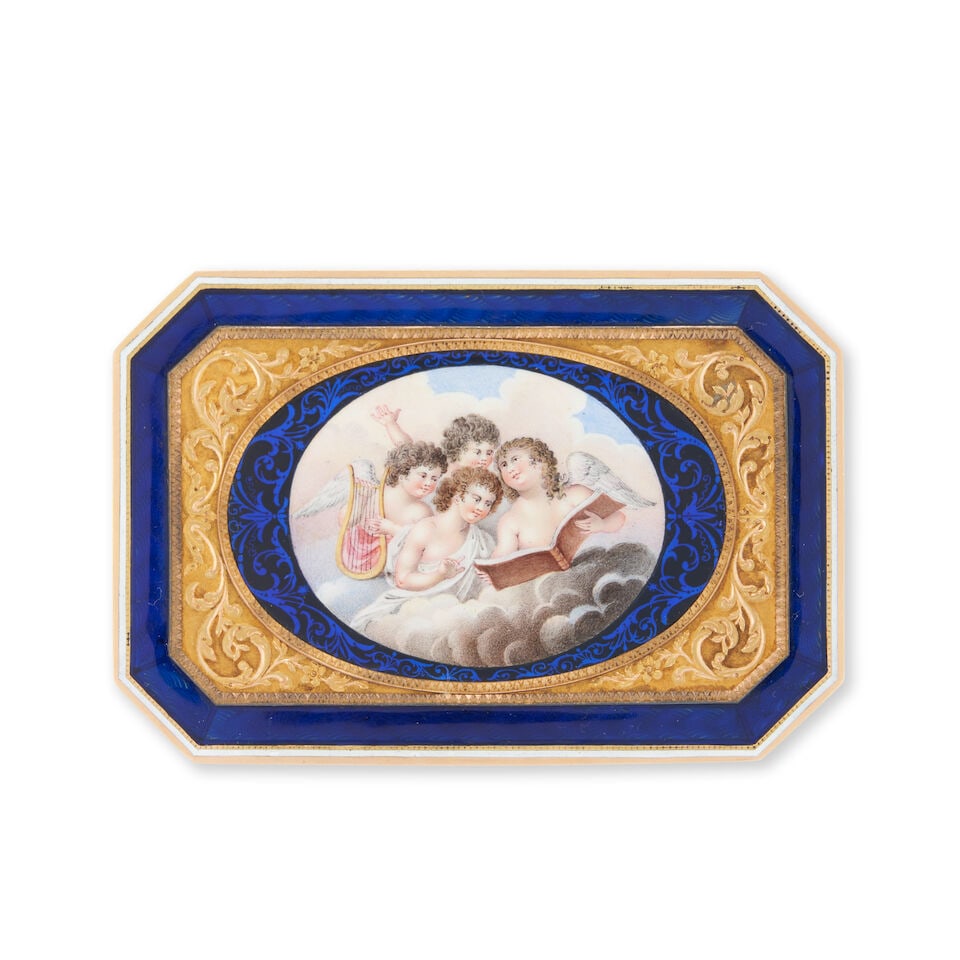 Gold and Enamel Box - 2