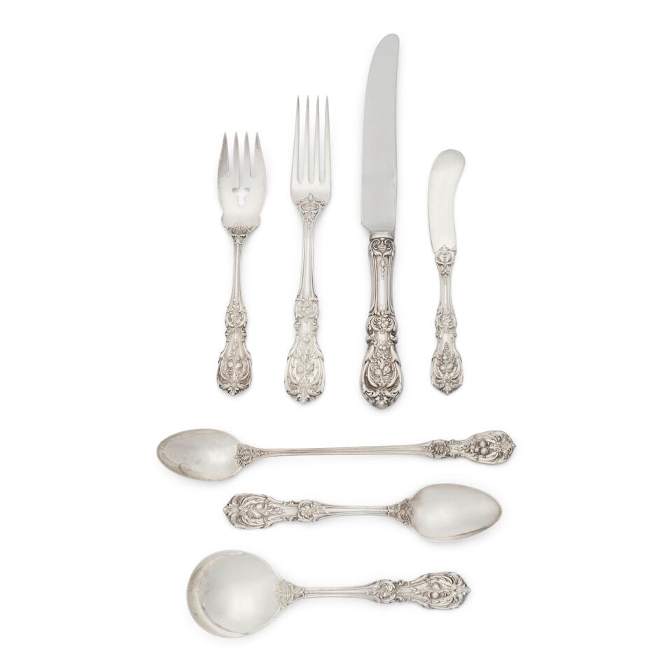 A Reed and Barton Francis I Sterling Flatware Service, (1 of 1)