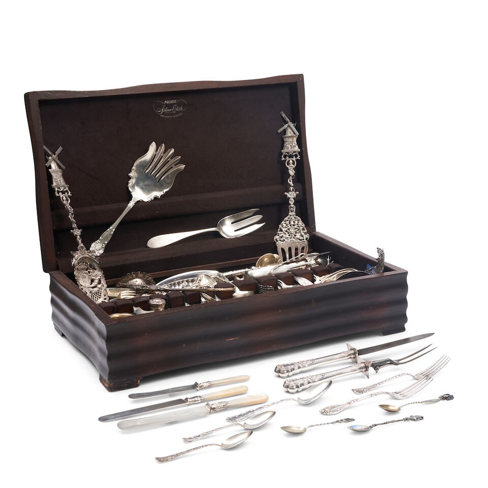 Assorted Sterling Silver Flatware, (1 of 1)