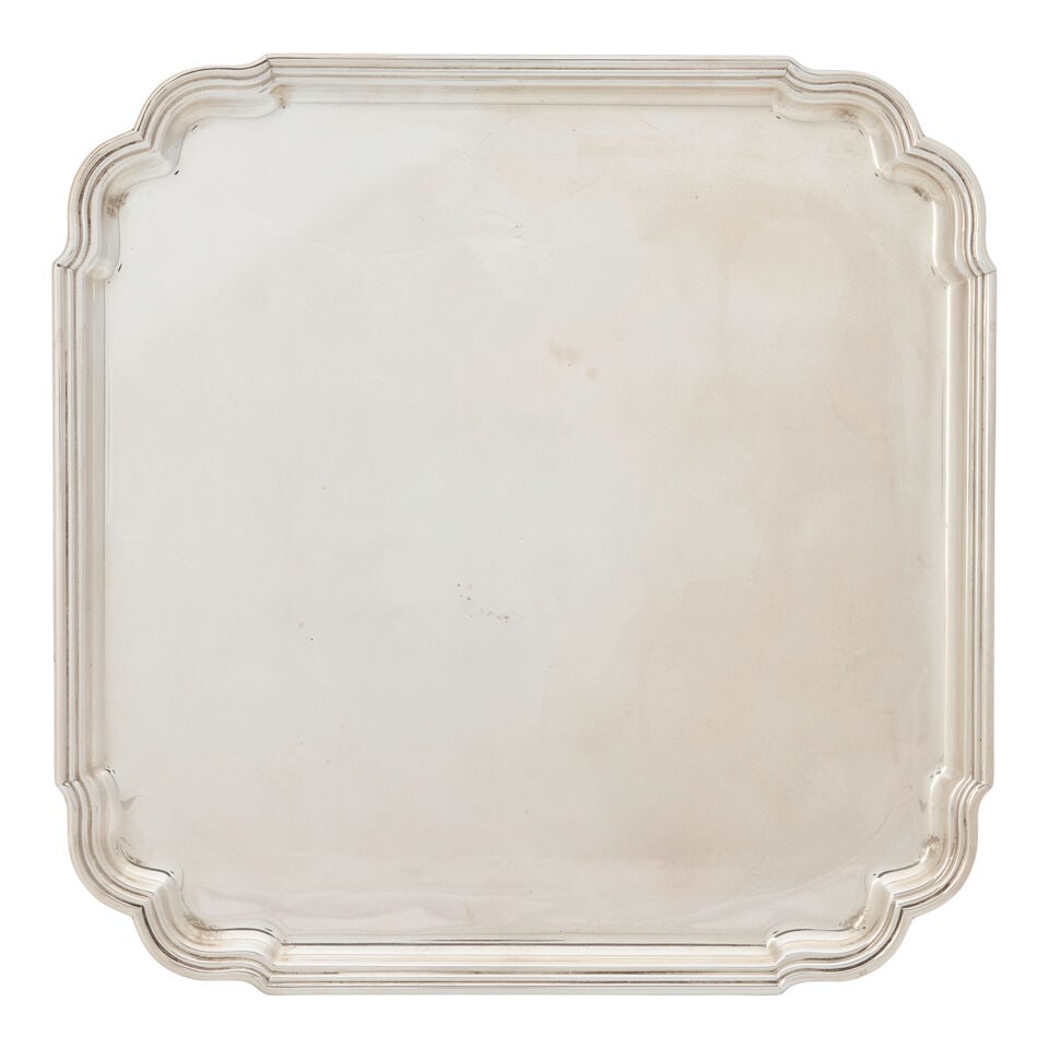 Tiffany & Co. Sterling Silver Square Tray, (1 of 1)