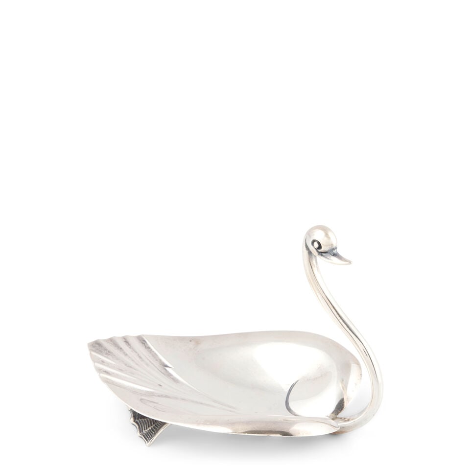 Tiffany & Co. Sterling Silver Swan-Form Dish, (1 of 1)