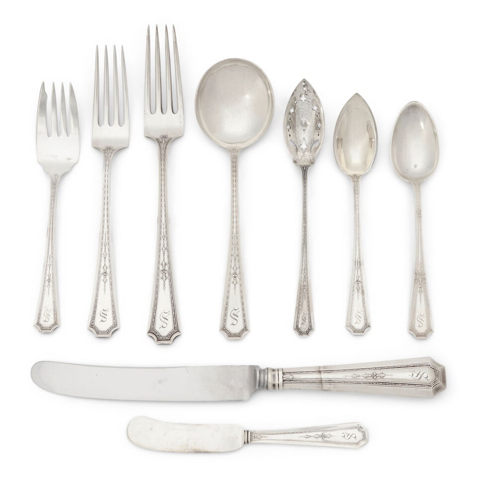 Durgin-Gorham 'Colfax' Sterling Silver Flatware Service, (1 of 2)
