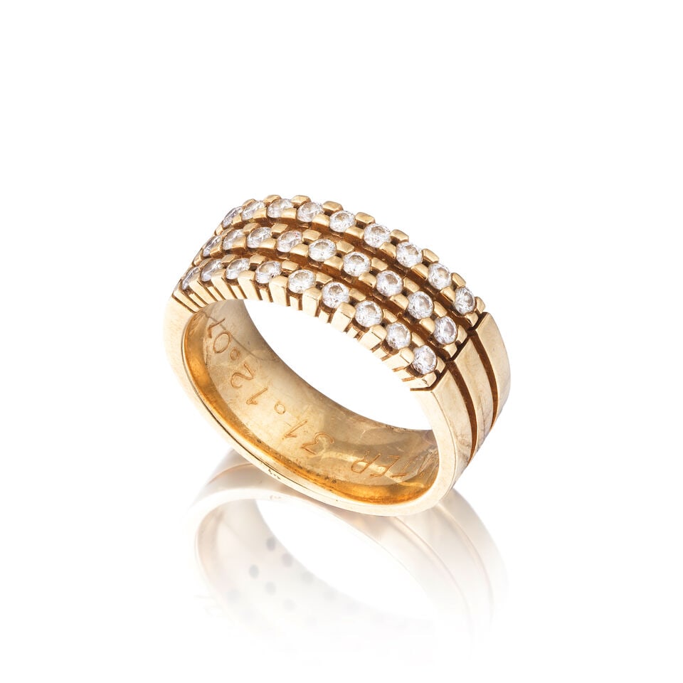 DIAMOND RING BAGUE DIAMANTS (1 of 2)