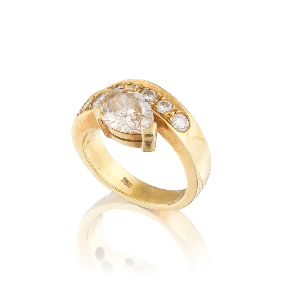 DIAMOND RING BAGUE DIAMANTS (1 of 3)