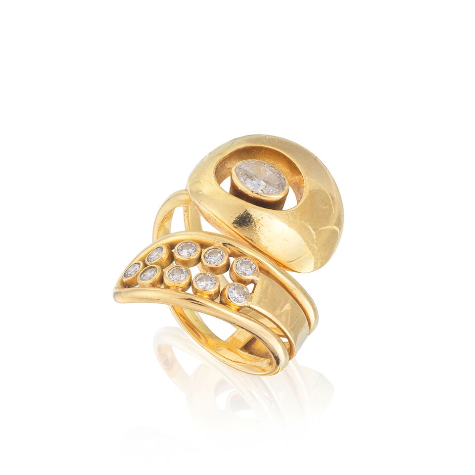 DIAMOND RING BAGUE DIAMANTS (1 of 2)