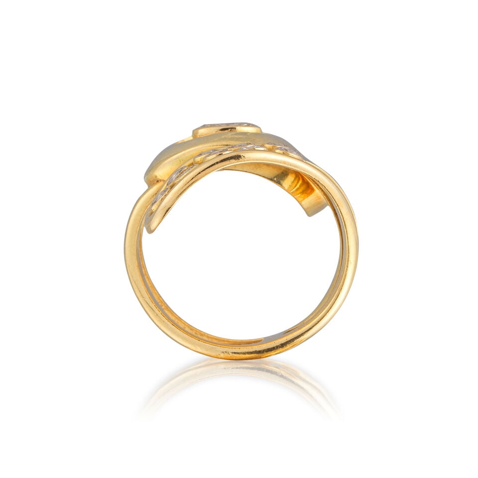 DIAMOND RING BAGUE DIAMANTS - 2