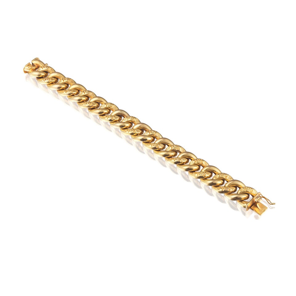GOLD BRACELET BRACELET EN OR (1 of 2)