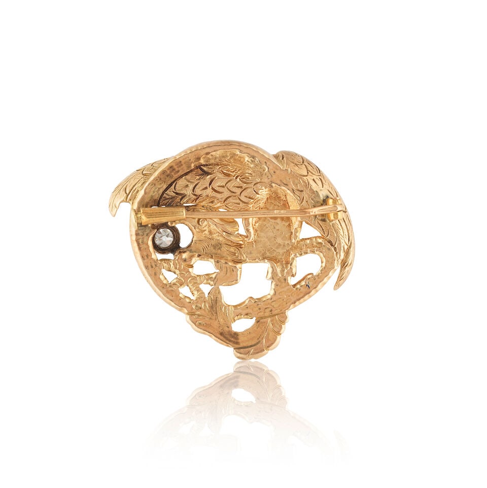 DIAMOND 'CHIMERA' BROOCH BROCHE 'CHIMÈRE' DIAMANT - 2