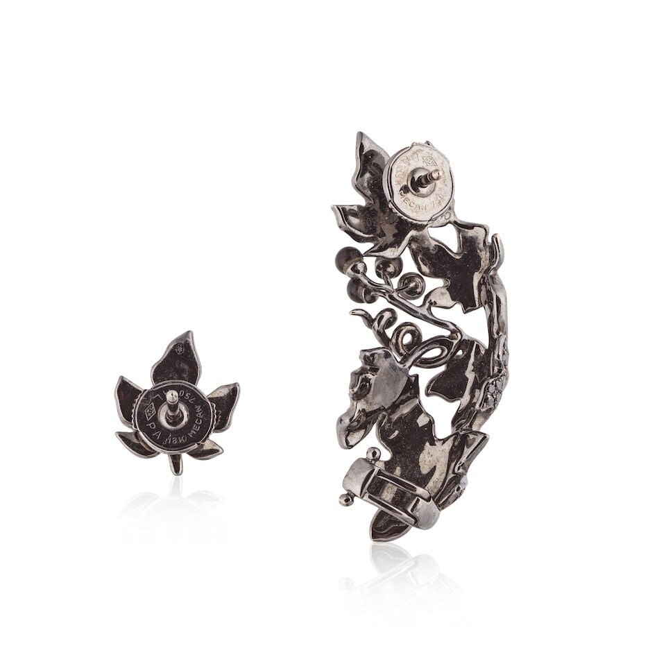 MORPHÉE JOAILLERIE: DIAMOND EARRINGS MORPHÉE JOAILLERIE: BOUCLES D'OREILLES DIAMANTS - 2