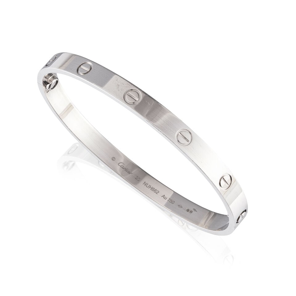 CARTIER 'LOVE' BRACELET CARTIER BRACELET 'LOVE' (1 of 3)