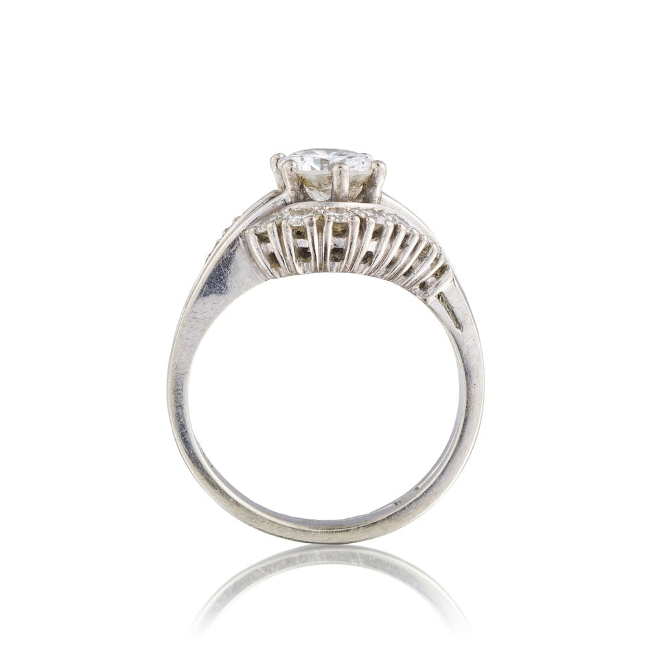 DIAMOND RING BAGUE DIAMANTS - 3
