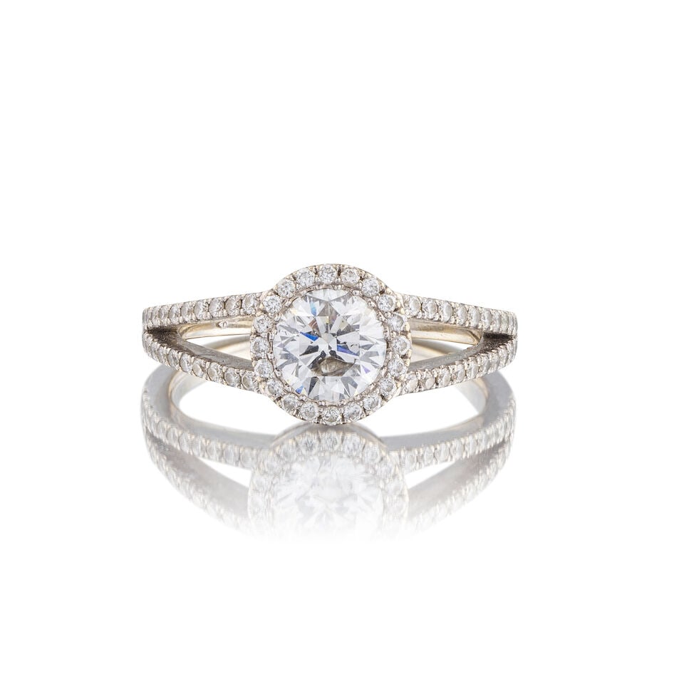 DIAMOND RING BAGUE DIAMANTS - 2