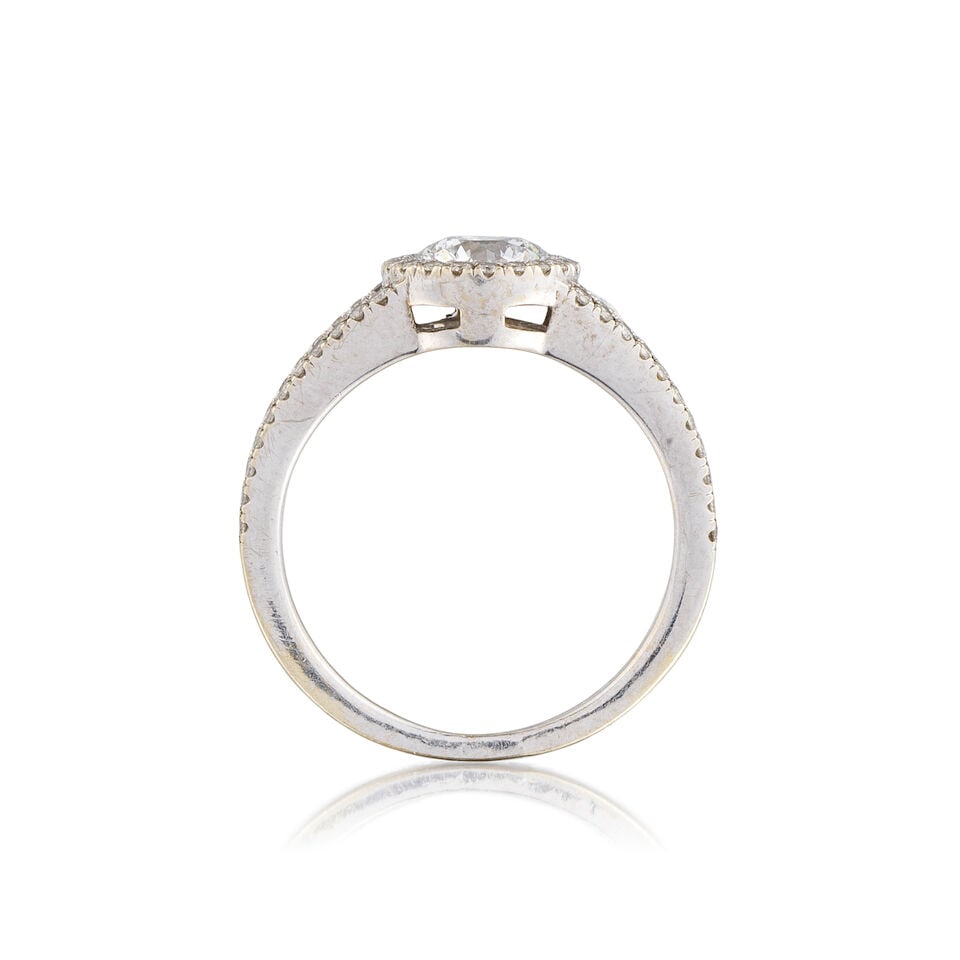 DIAMOND RING BAGUE DIAMANTS - 3