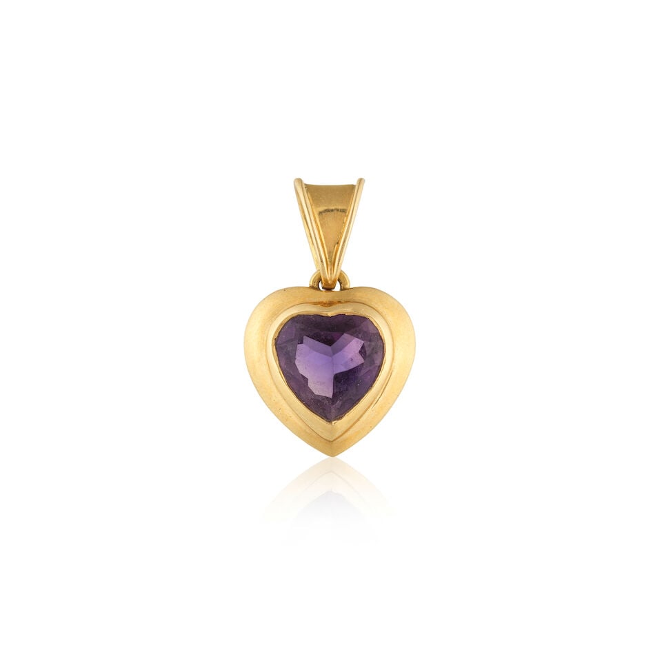 DIAMOND RING AND AMETHYST PENDANT BAGUE DIAMANTS ET PENDENTIF AMÉTHYSTE - 2