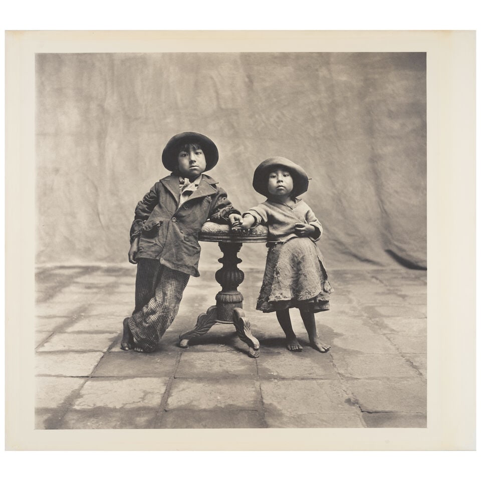 Irving Penn (1917-2009); Cuzco Children; - 2