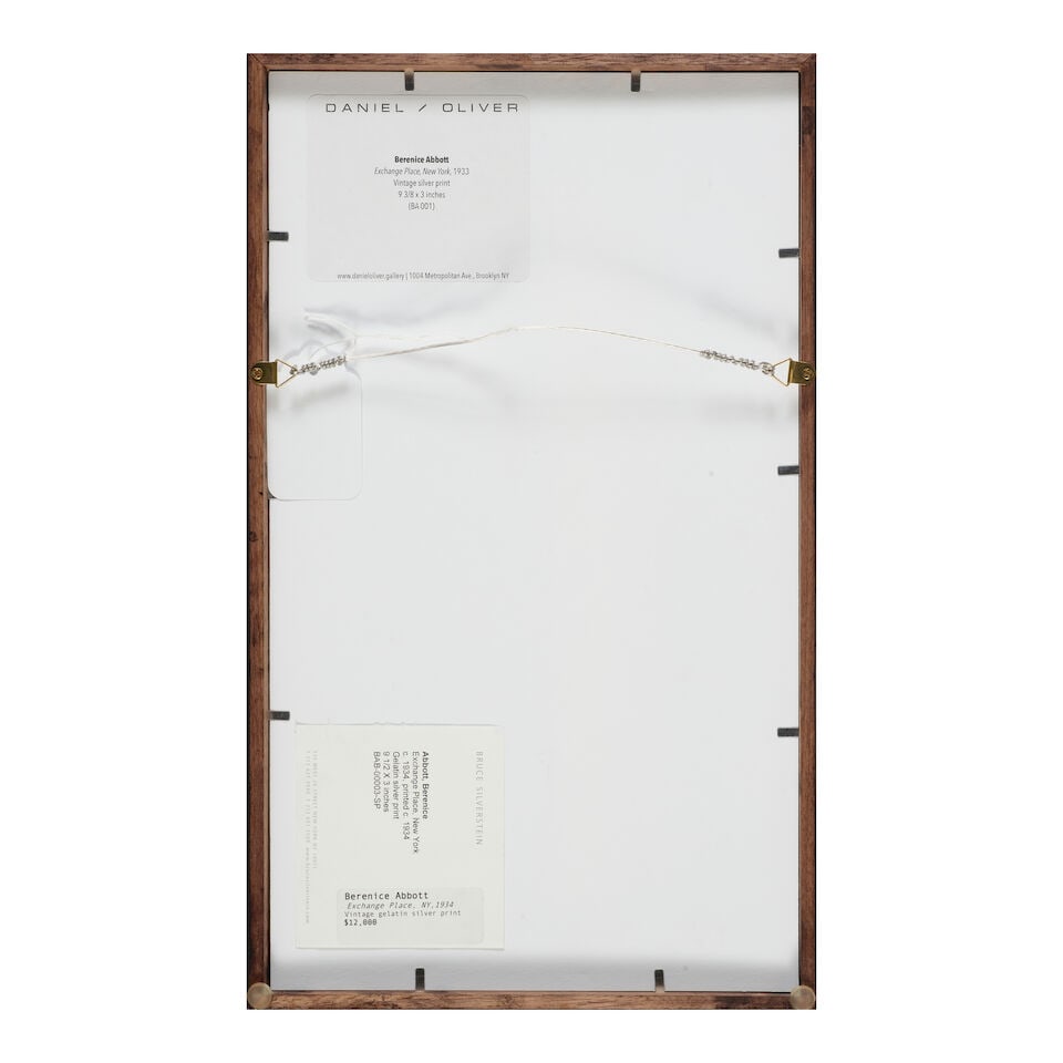 Berenice Abbott (1898-1991); Exchange Place, New York; - 3