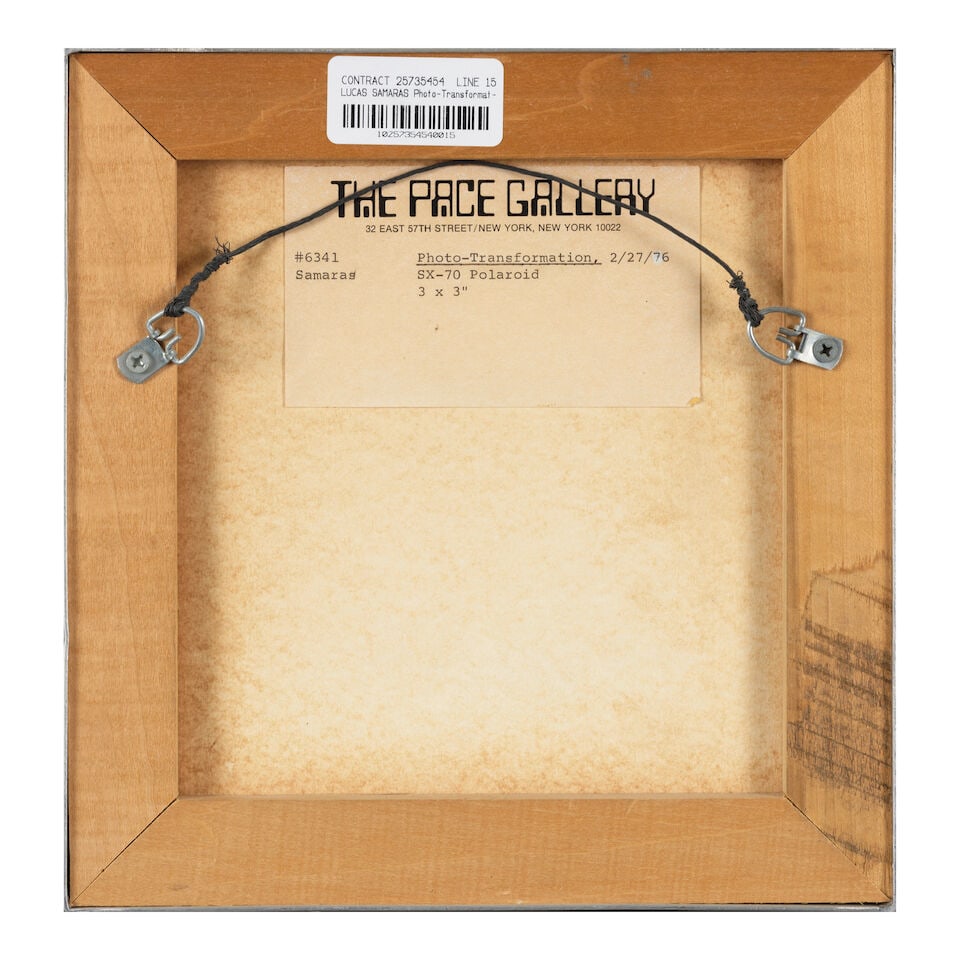 Lucas Samaras (1936-2024); Photo-Transformation (Torso); - 3