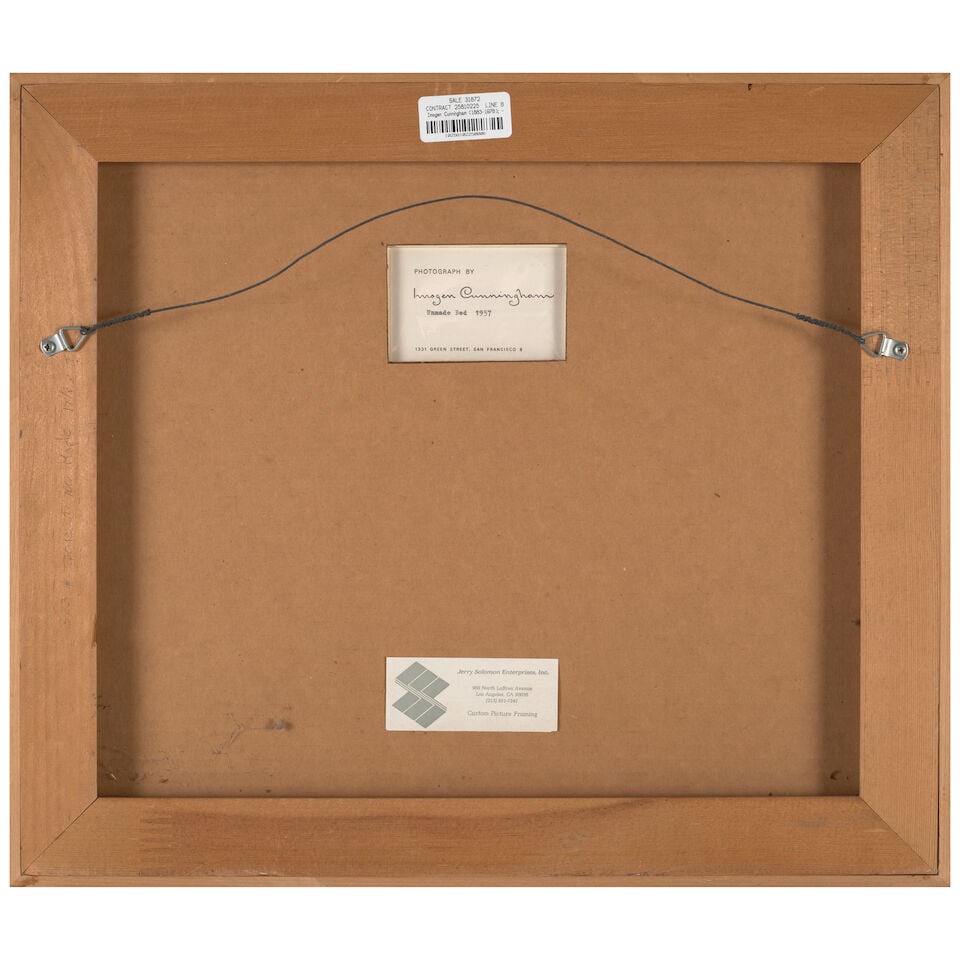 Imogen Cunningham (1883-1976); The Unmade Bed; - 3