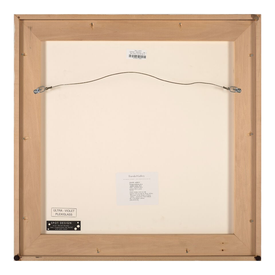 Diane Arbus (1923-1971); A young waitress at a nudist camp, N.J.; - 5