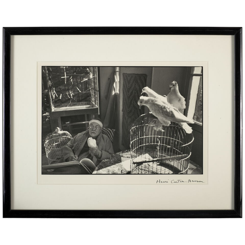 Henri Cartier-Bresson (1908-2004); Henri Matisse, Vence, France; - 2