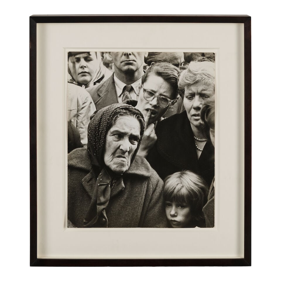 Don McCullin (born 1935); 'Chapel Street Market' (Islington, London); - 2