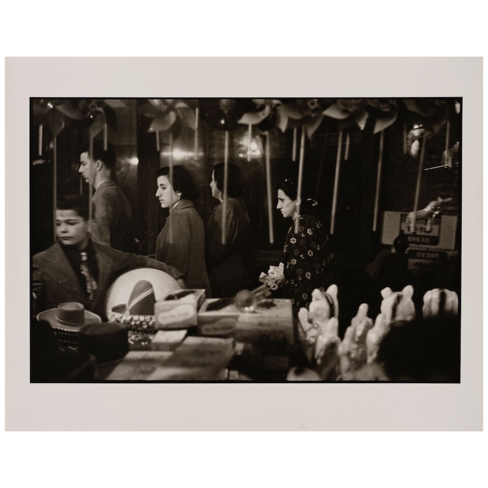 Louis Faurer (1916-2001); 'San Gennaro Festival' (New York); - 2