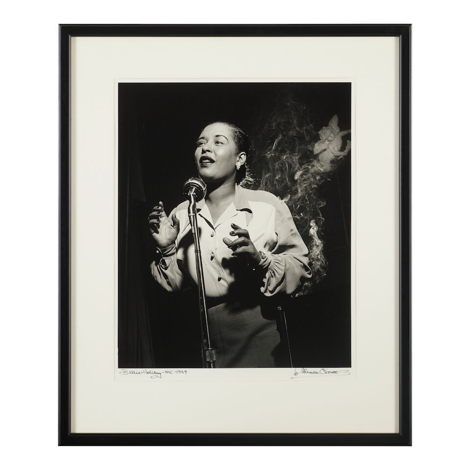 Herman Leonard (1923-2010); 'Billie Holiday, NYC'; - 2