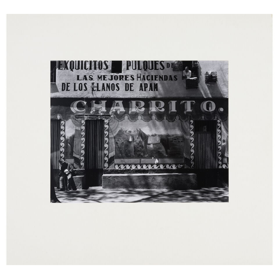 Edward Weston (1886-1958); Charrito (Pulquería Mural, Mexico); - 2