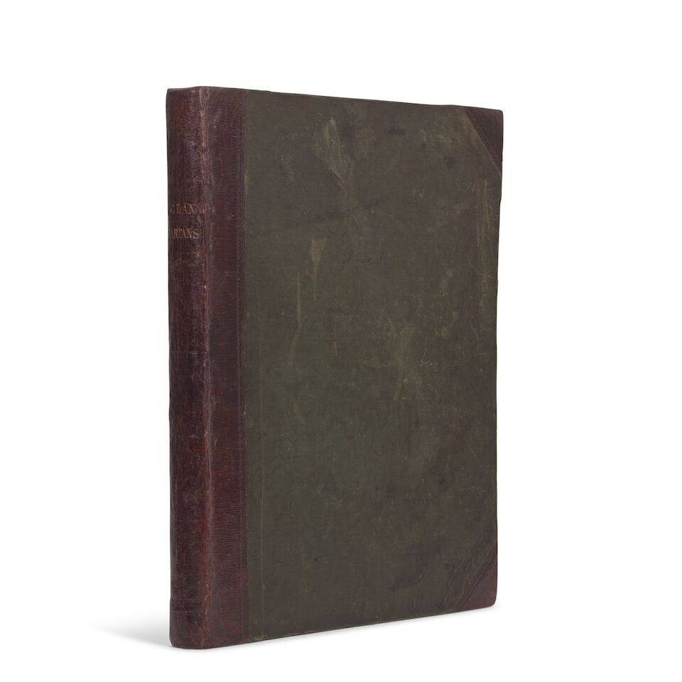 Tartans - 19th Century Pattern Book An album of pattern designs for Clan Tartans, [Edinburgh, J.... - 5