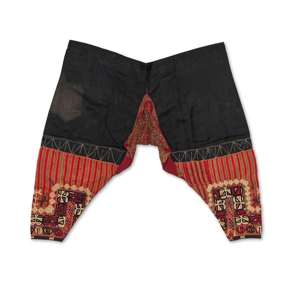 A group of Turkoman embroidered garments Central Asia, 20th Century (22) - 3