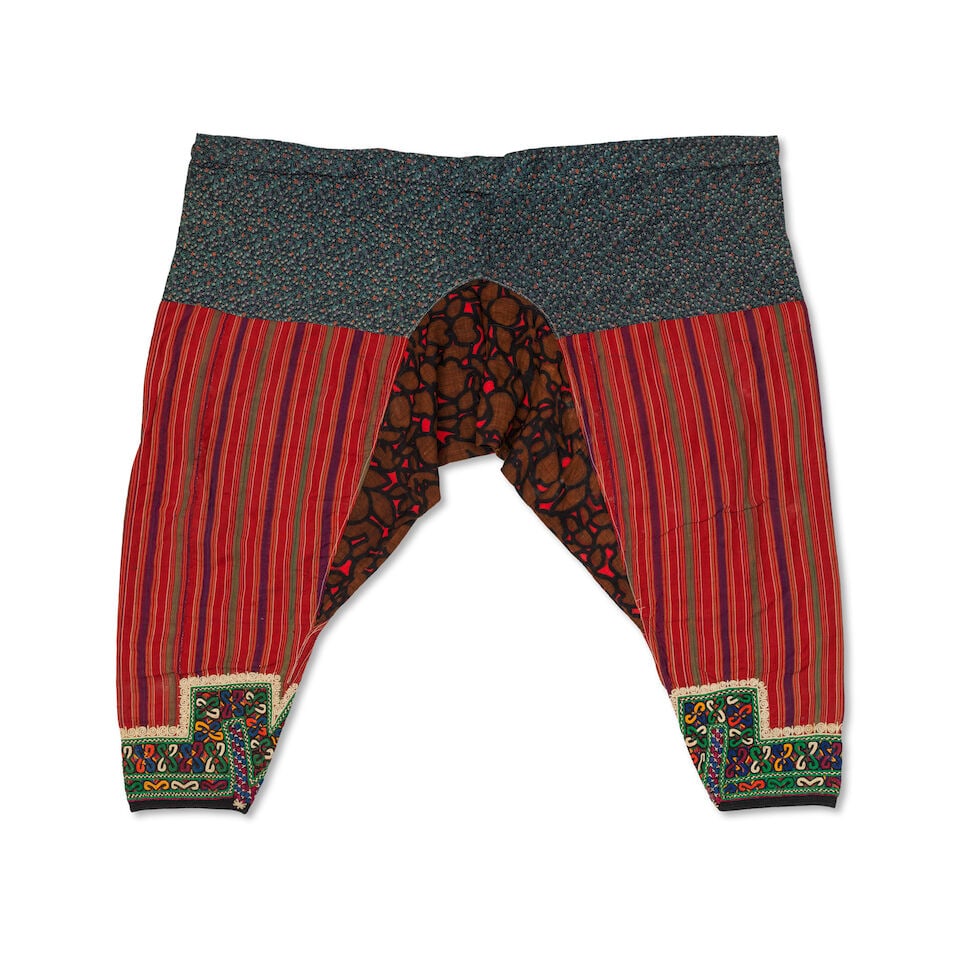 A group of Turkoman embroidered garments Central Asia, 20th Century (22) - 4