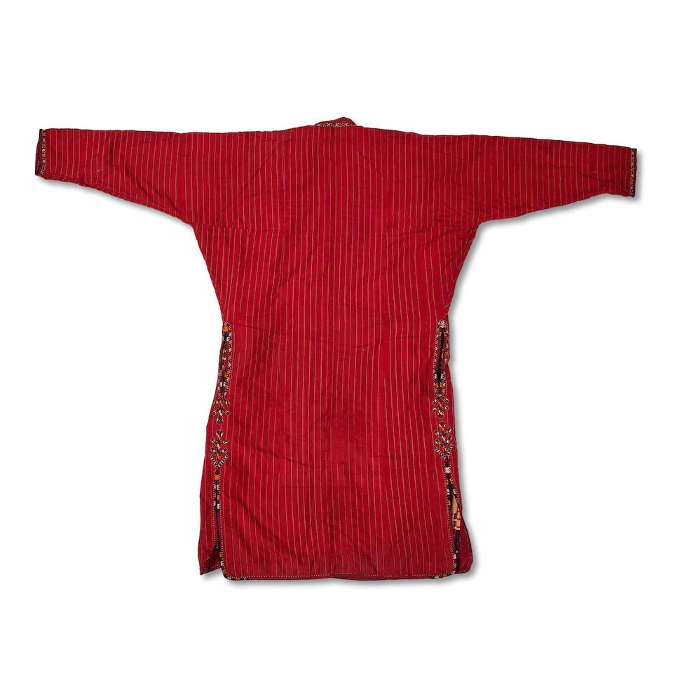 Two woven silk robes (chapan) Central Asia, 19th/ 20th Century - 7