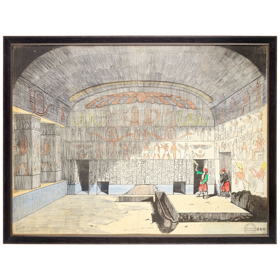 Working Men's Educational Union, London Egyptian Diagram, circa 1855 (1 of 1)