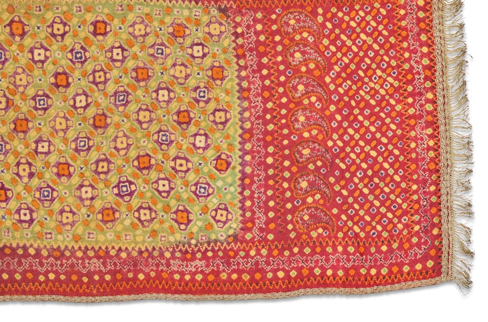 Two Sumatra shoulder cloths Palembang, early 20th century - 3