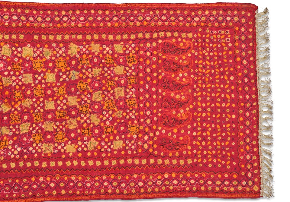 Two Sumatra shoulder cloths Palembang, early 20th century - 6