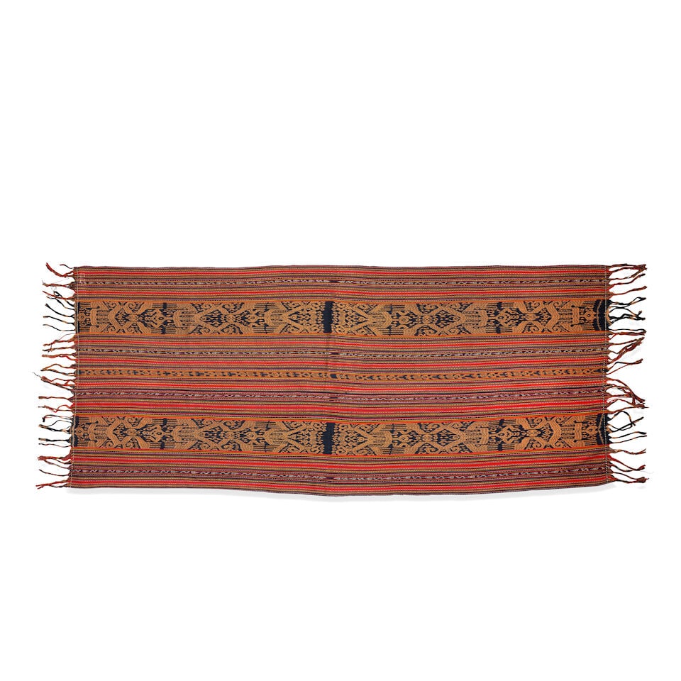 A collection of four Timor cotton ikat cloths Early 20th century (1 of 4)