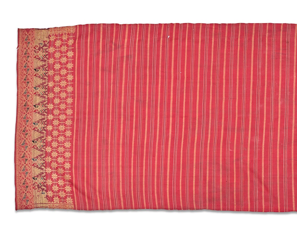 A collection of three Sumatra shoulder cloths Minangkabau, late 19th century/first half 20th cen... - 3
