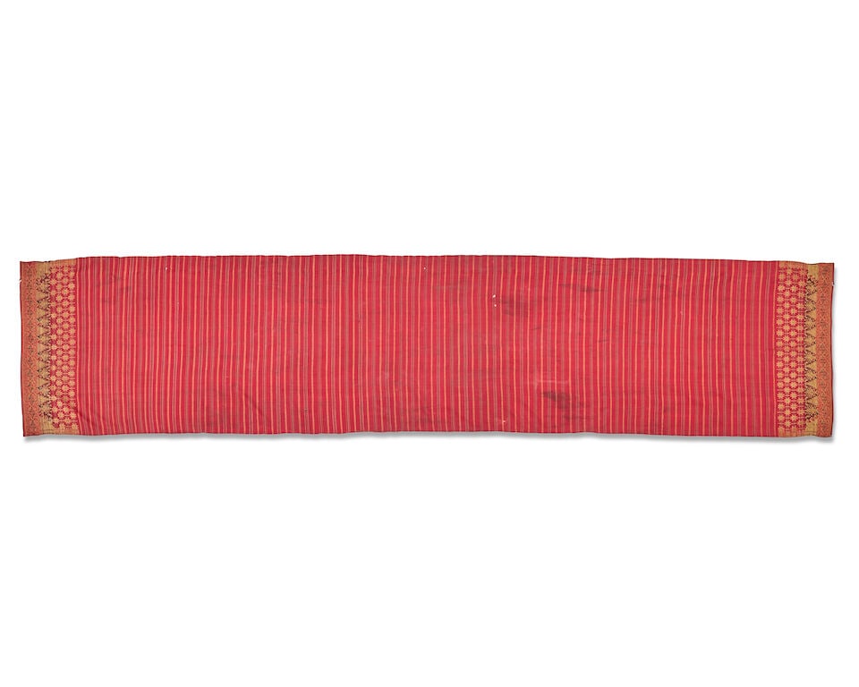 A collection of three Sumatra shoulder cloths Minangkabau, late 19th century/first half 20th cen... - 4