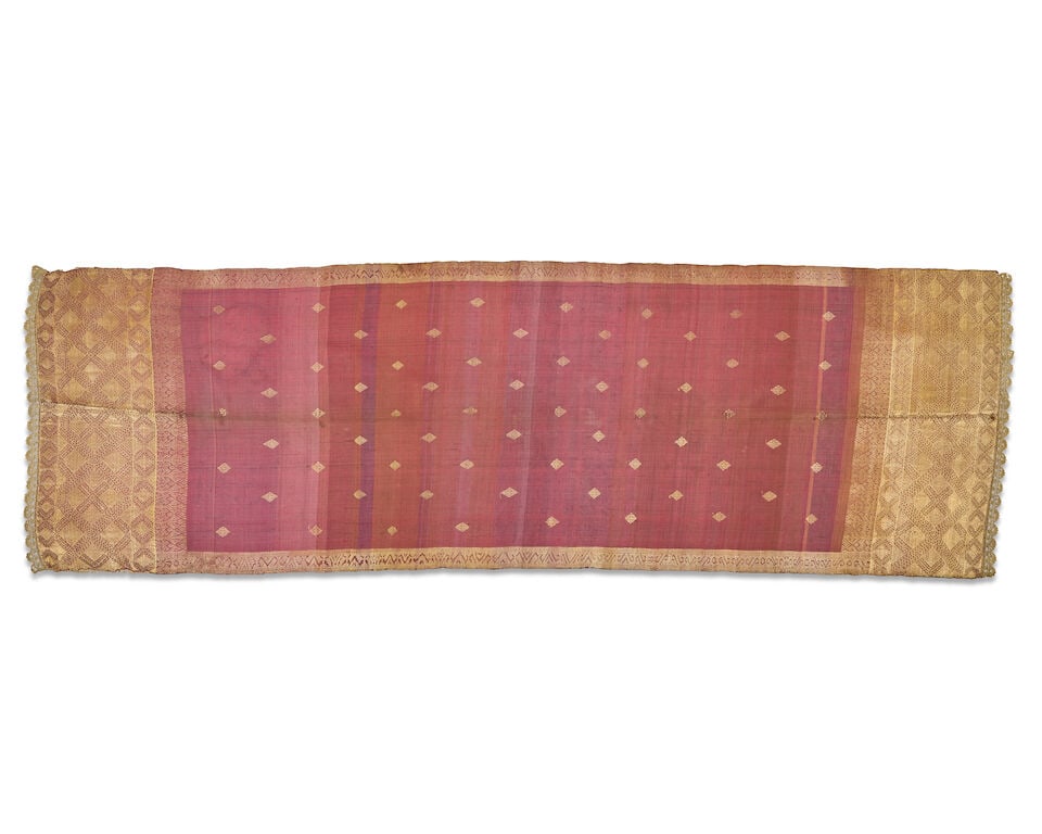 A collection of three Sumatra shoulder cloths Minangkabau, late 19th century/first half 20th cen... - 5