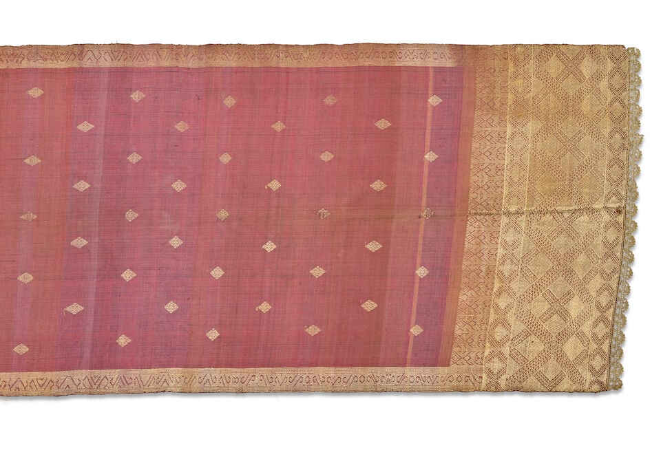 A collection of three Sumatra shoulder cloths Minangkabau, late 19th century/first half 20th cen... - 7