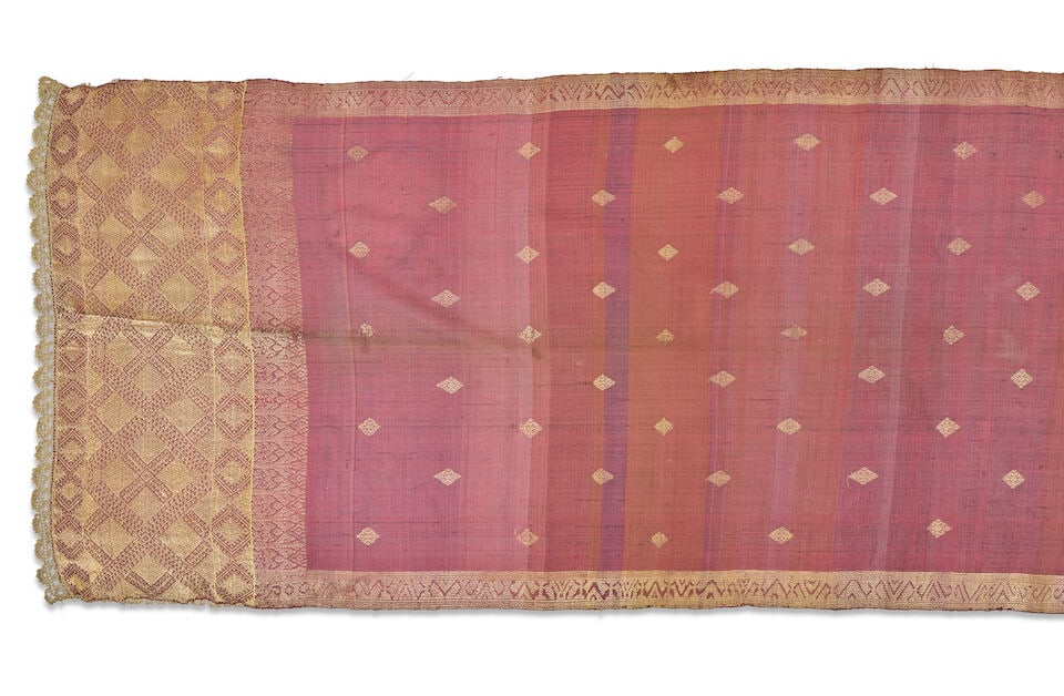 A collection of three Sumatra shoulder cloths Minangkabau, late 19th century/first half 20th cen... - 8