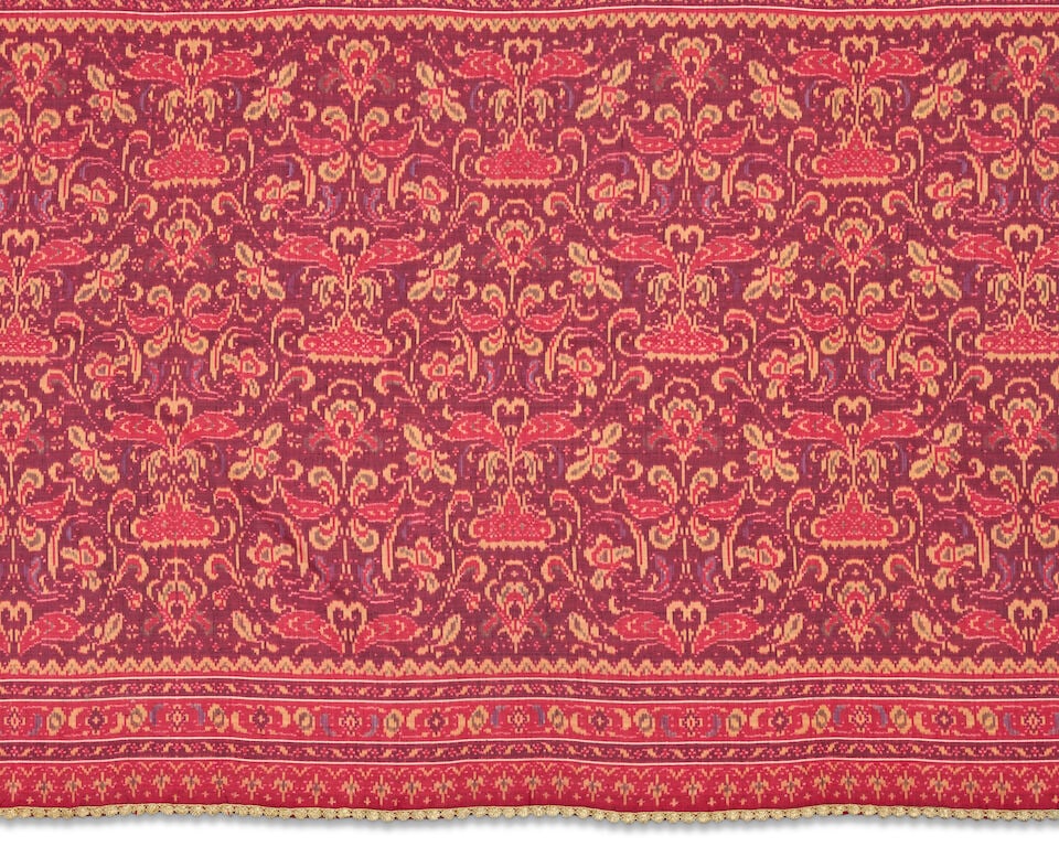 Two Sumatra, shoulder cloths Bangka Muntok, late 19th/early 20th century - 3
