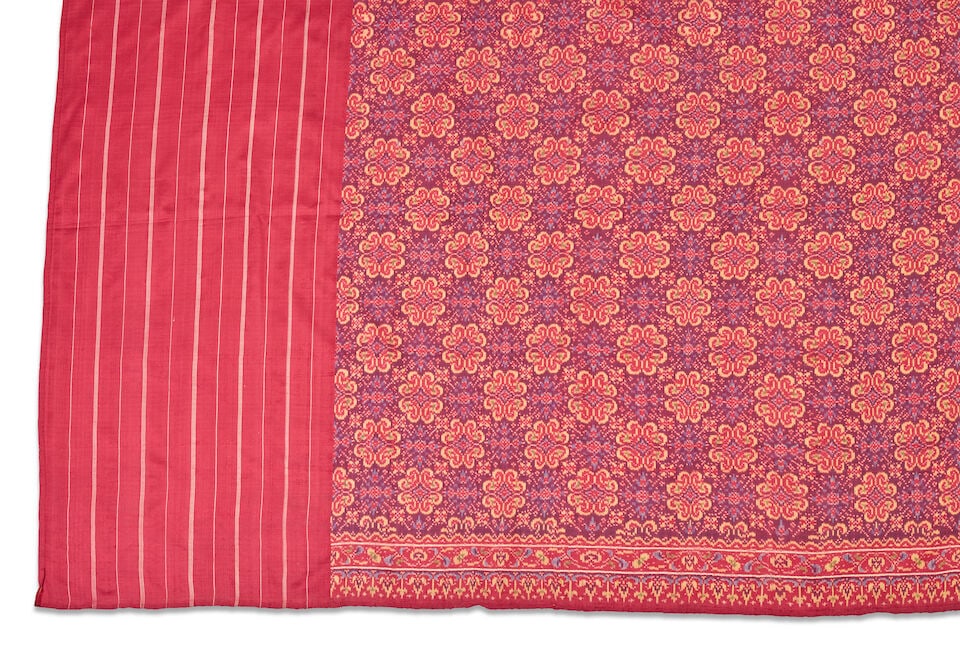 Two Sumatra, shoulder cloths Bangka Muntok, late 19th/early 20th century - 6